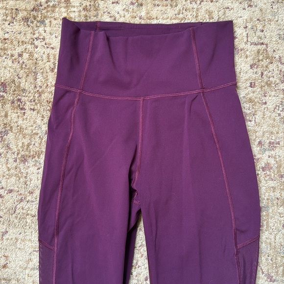 Lululemon Mesh Panel High Rise Legging - Picture 2 of 9